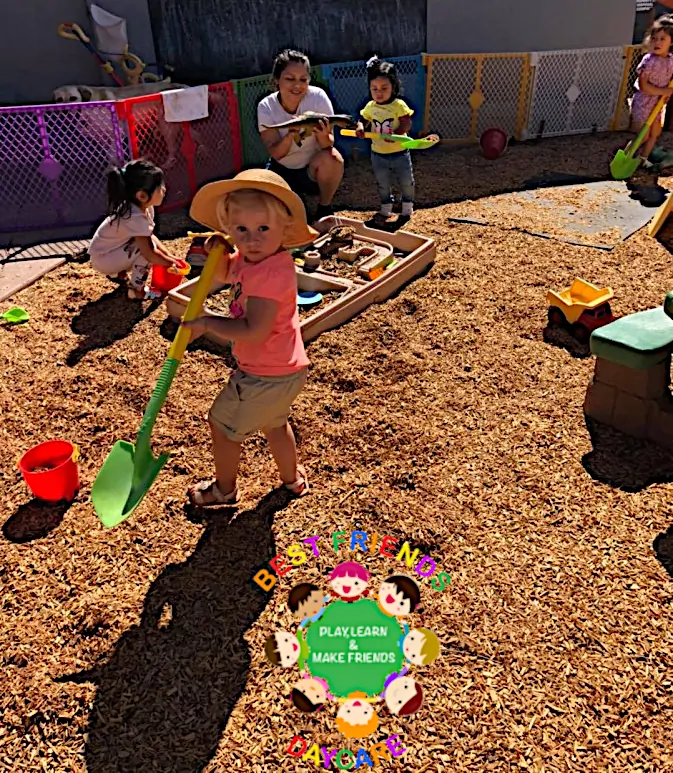 Affordable daycare services in Novato, CA - Best Friends Daycare Novato offers child care services, In-Home family style small children groups, play and learn method, 4 meals a day in a loving and caring environment